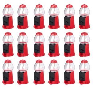 Lot of 18 New with Boxes 7” Gumball Machine FR-BUBGU